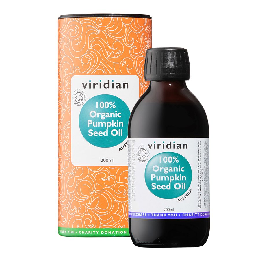 E-shop Viridian Pumpkin Seed Oil Organic (Olej z dýňových semínek Bio) 200ml
