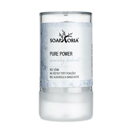 E-shop Soaphoria Pure power - organický minerální deodorant 125g
