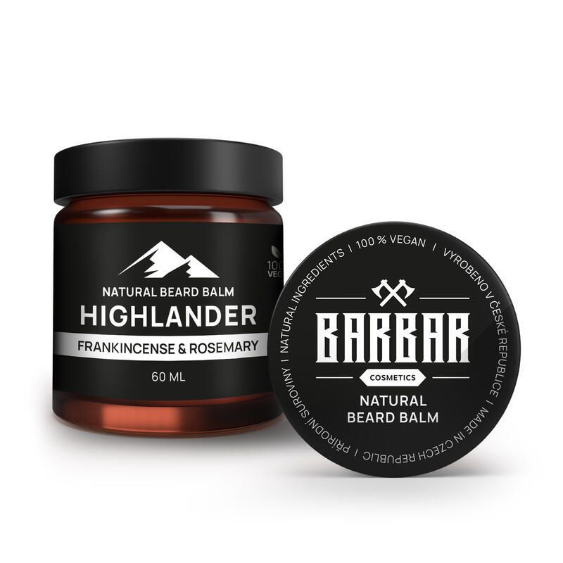 E-shop Barbar Regenerační balzám na vousy HIGHLANDER 60 ml