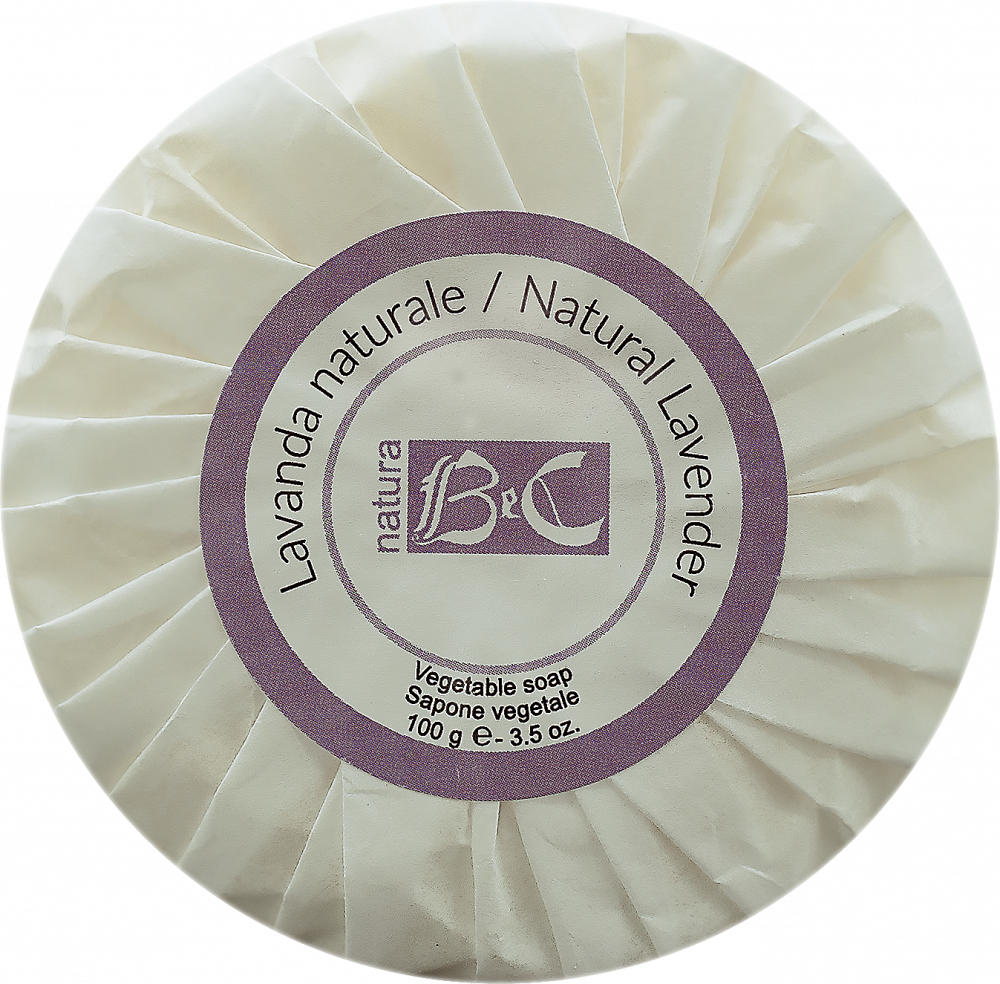 BeC Natura Rostlinné mýdlo s přírodní levandulí 100 g