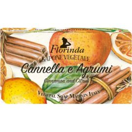 Rostlinné mýdlo Skořice- citrus Florinda 200 g