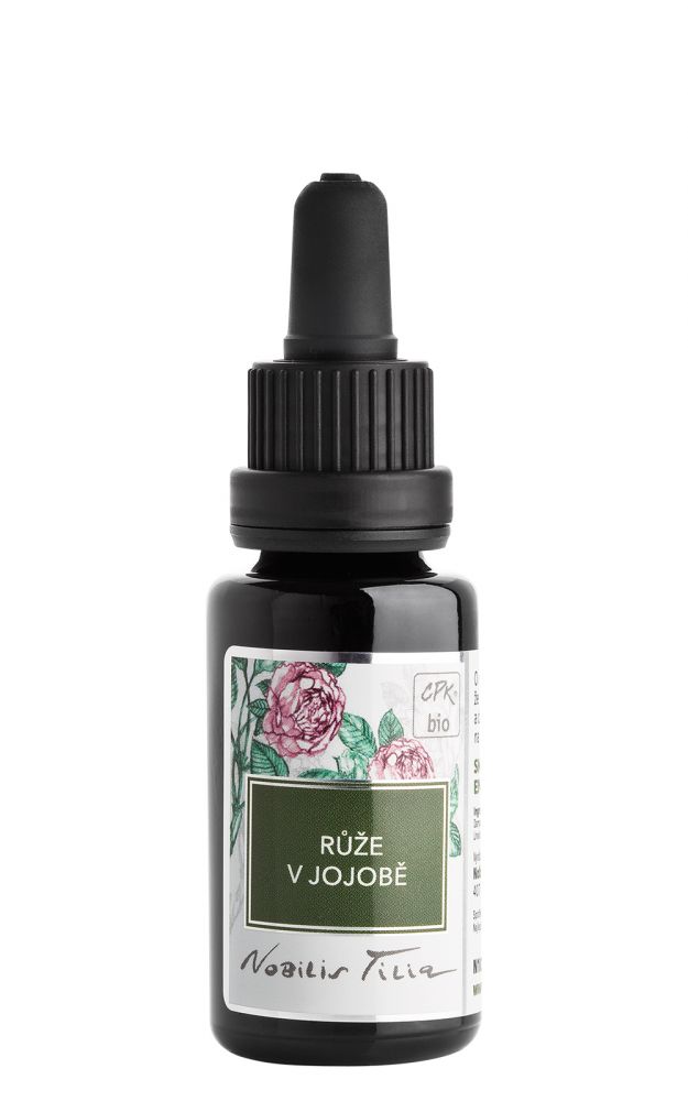 Nobilis Tilia éterický olej Růže v jojobovém oleji, 20 ml