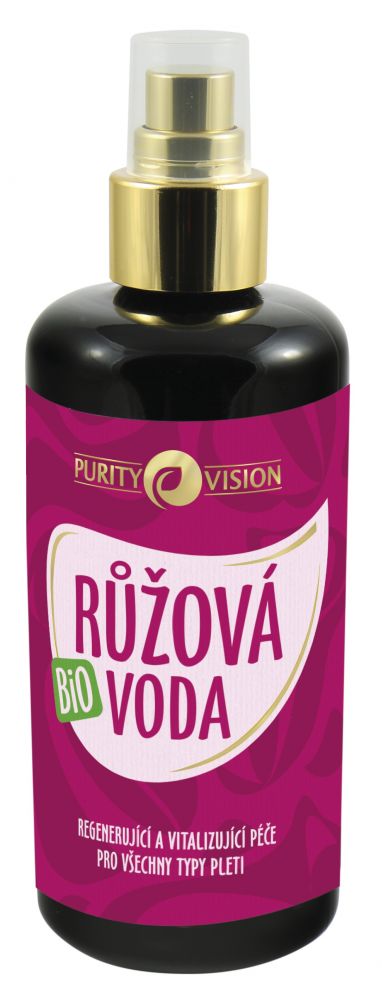 Purity Vision Růžová voda BIO 200 ml