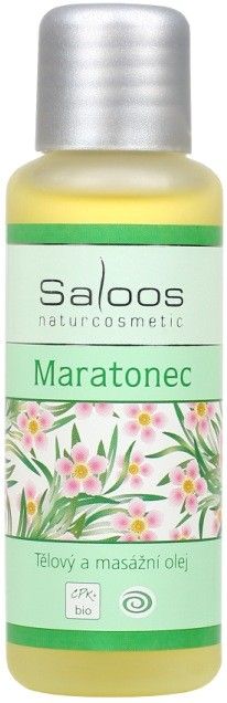 Masážní olej Maratonec Saloos 50 ml