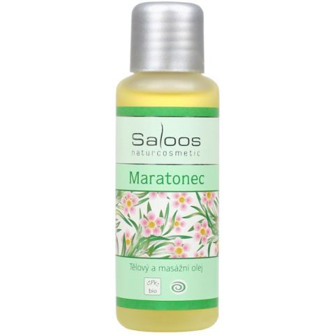 Masážní olej Maratonec Saloos 50 ml
