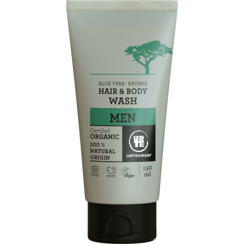 Šampón na tělo a vlasy MEN  Urtekram 150ml