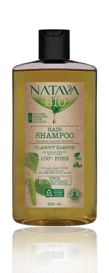 Natava Šampon na vlasy - Bříza 250 ml