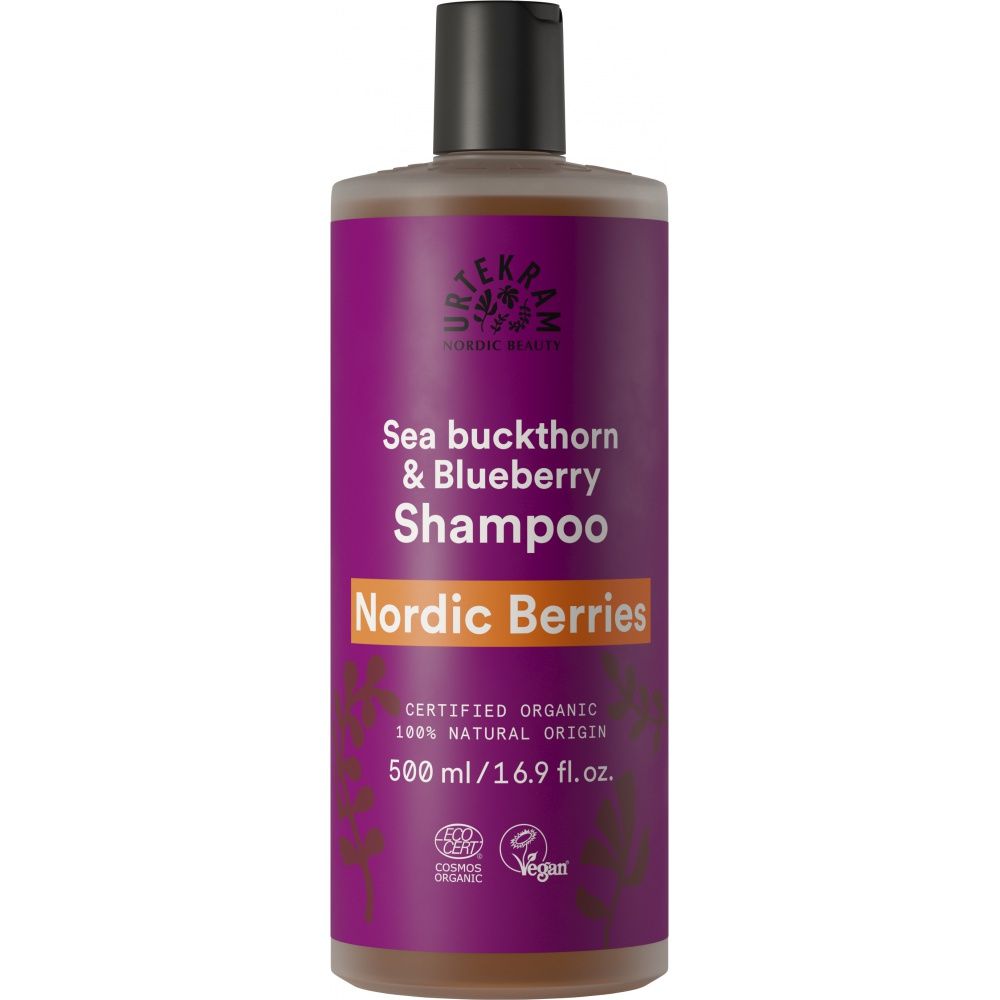 Urtekram Šampón Nordic Berries na poškozené vlasy Bio 500ml