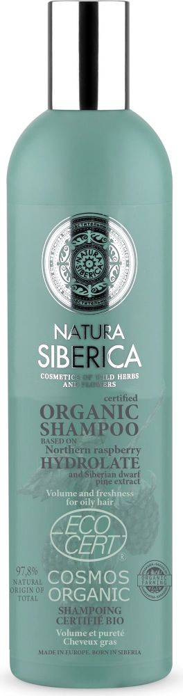 Natura Siberica Šampon pro mastné vlasy - Objem a svěžest 400 ml