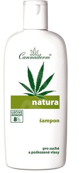 Cannaderm NATURA Šampon pro suché poškozené vlasy 200 ml