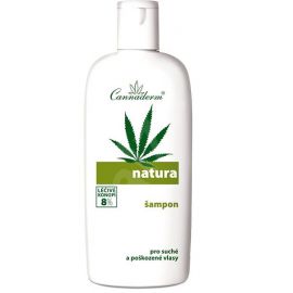 Šampon pro suché poškozené vlasy NATURA  Cannaderm 200 ml