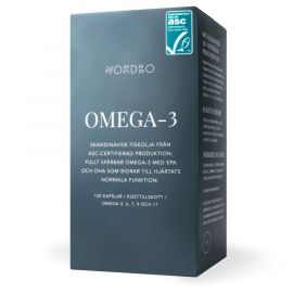 Scandinavian Omega-3 Trout Oil Nordbo 120 kapslí
