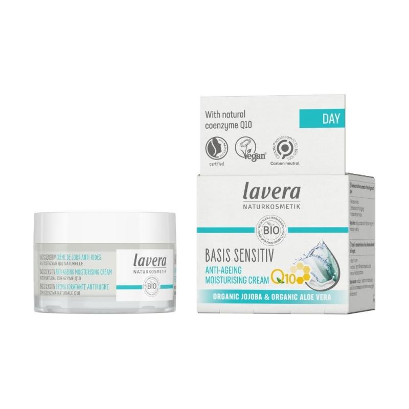 E-shop Lavera Basis Sensitiv Anti-Ageing Hydratační pleťový krém s Q10 50ml