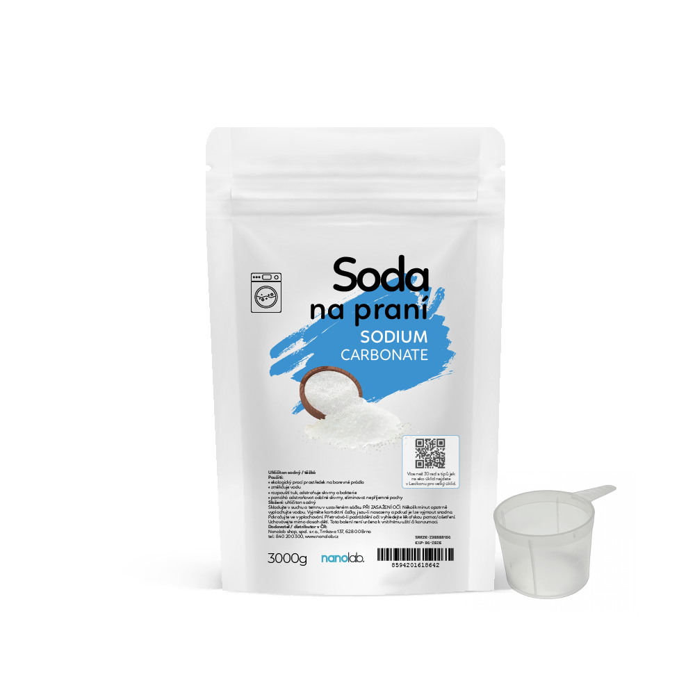 Nanolab Soda na praní 3 kg
