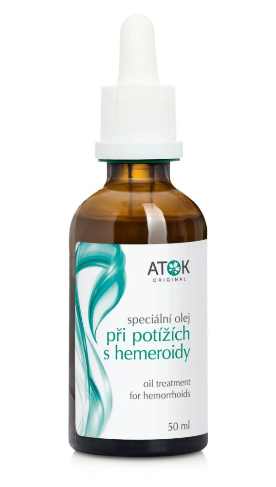 Atok Speciální intimní olej při potížích s hemeroidy 50 ml