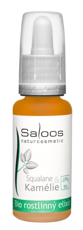 Saloos Bio rostlinný elixír Squalane + Kamélie 20 ml