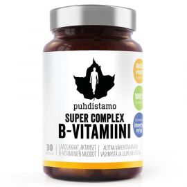 Super Vitamin B Complex Puhdistamo 30 kapslí