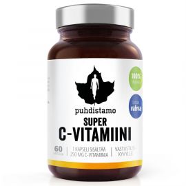 Super Vitamin C Puhdistamo 60 kapslí