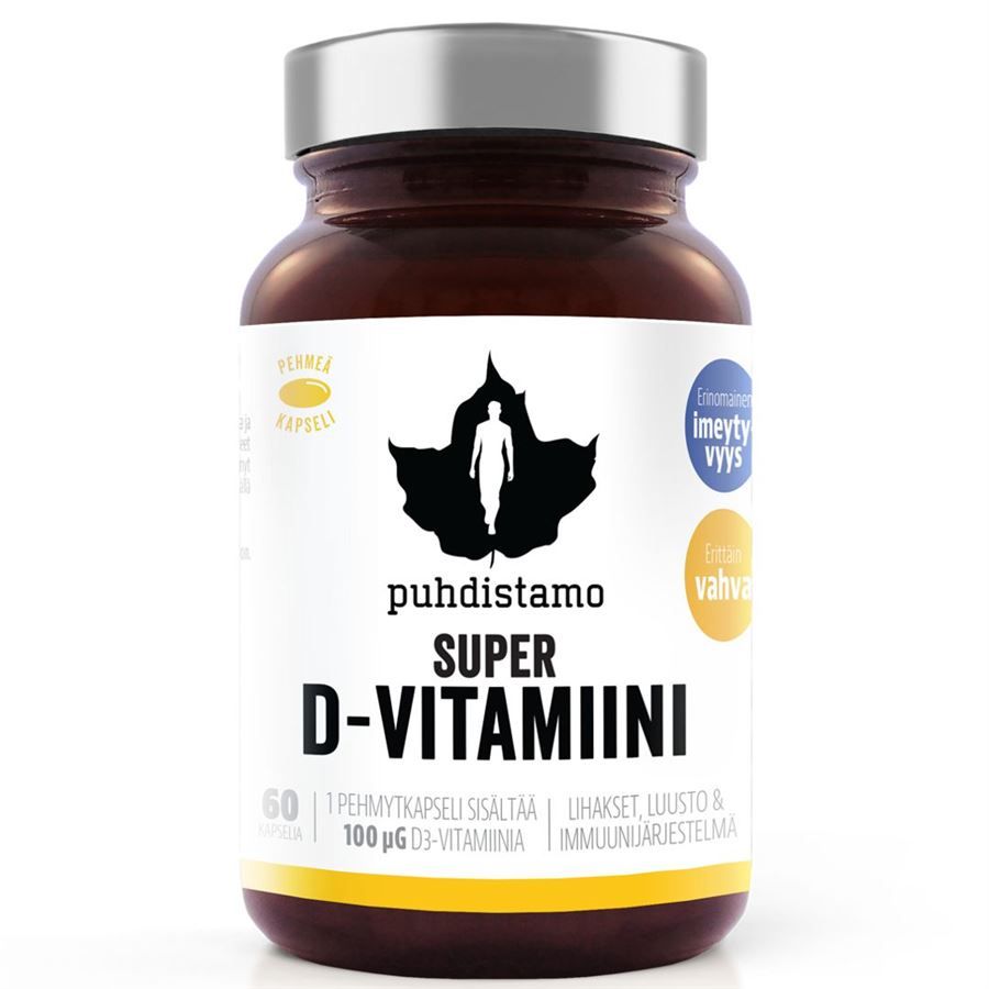 E-shop Puhdistamo Super Vitamin D 4000iu 60 kapslí