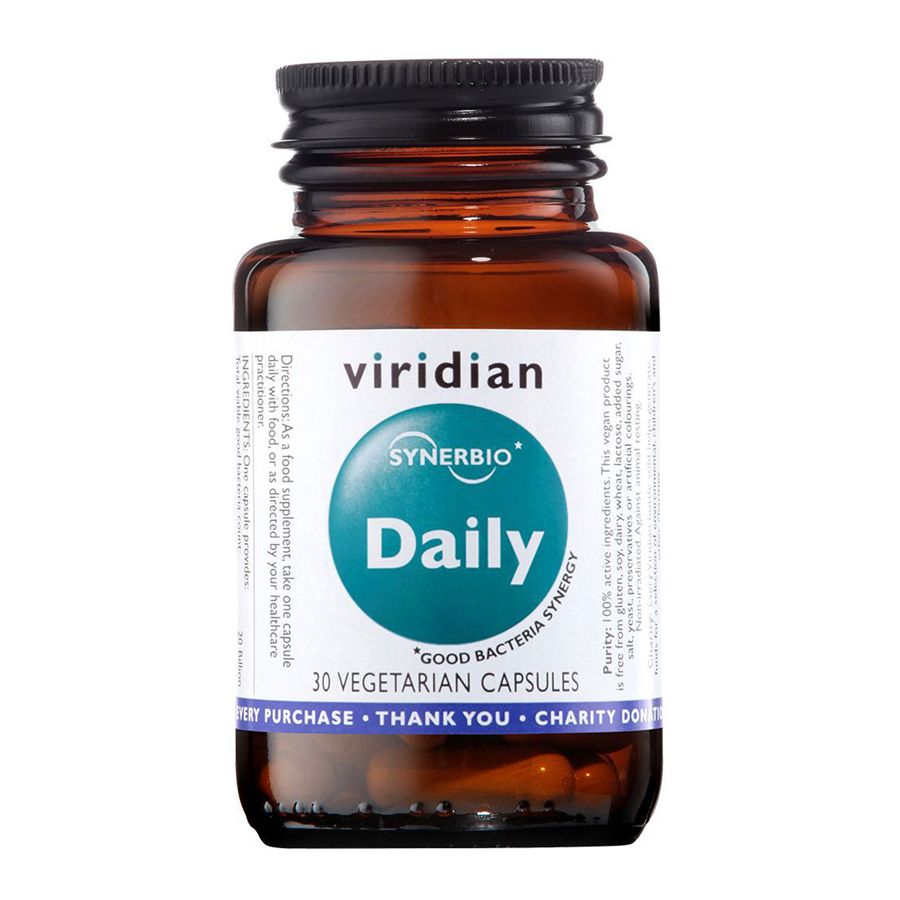 E-shop Viridian Synerbio Daily (Směs probiotik a prebiotik) 30 kapslí
