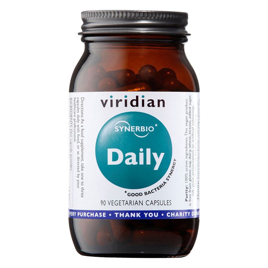 E-shop Viridian Synerbio Daily (Směs probiotik a prebiotik) 90 kapslí