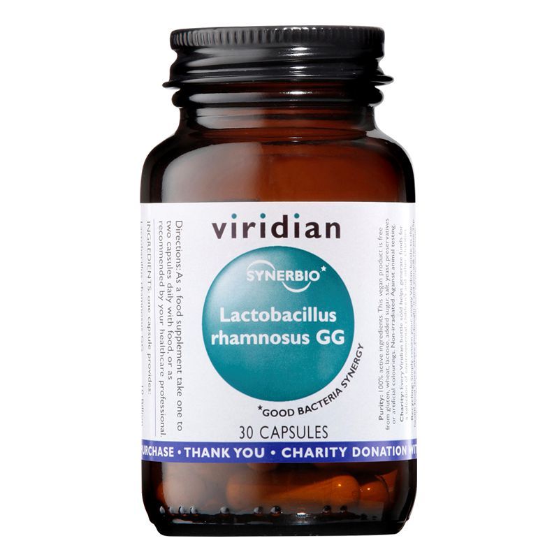 E-shop Viridian Synerbio Lactobacillus Rhamnosus GG (Probiotikum) 30 kapslí