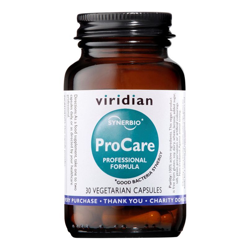 E-shop Viridian Synerbio ProCare (Probiotikum) 30 kapslí