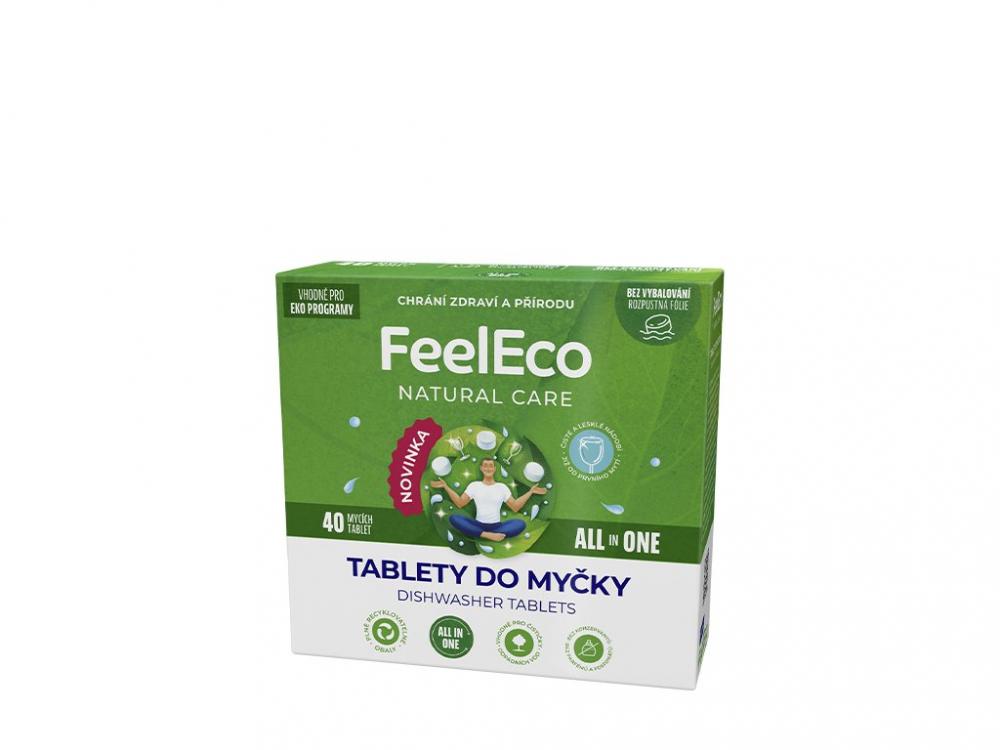 Feel Eco Tablety do myčky all in one 40 ks