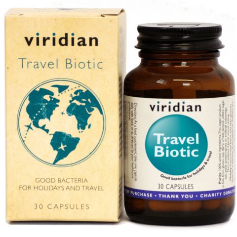 Travel Biotic (Cestovní probiotika) 30 kapslí Viridian