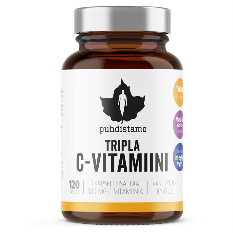 E-shop Puhdistamo Triple Vitamin C 120 kapslí