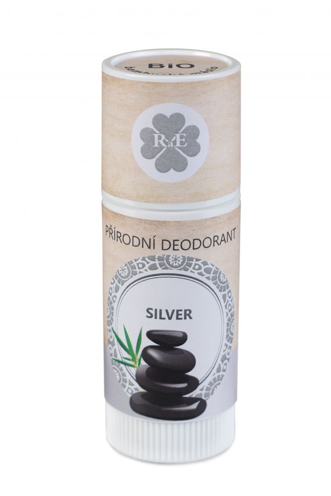 E-shop RaE Tuhý přírodní deodorant pro muže Silver 25 ml