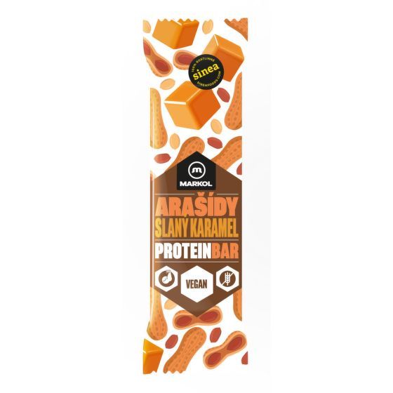 E-shop Markol Tyčinka proteinová arašídy a slaný karamel 40 g