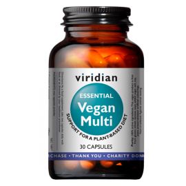 Vegan Multi (Multivitamin pro vegany) 30 kapslí Viridian