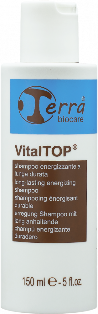 E-shop Terra BioCare VitalTOP - Long lasting šampon: energizující s dlouhotrvajícím účinkem 150 ml