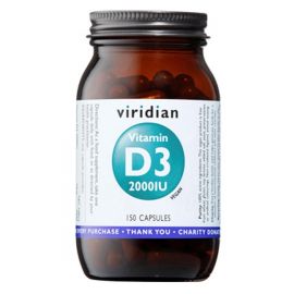 Vitamin D3 2000iu 150 kapslí Viridian