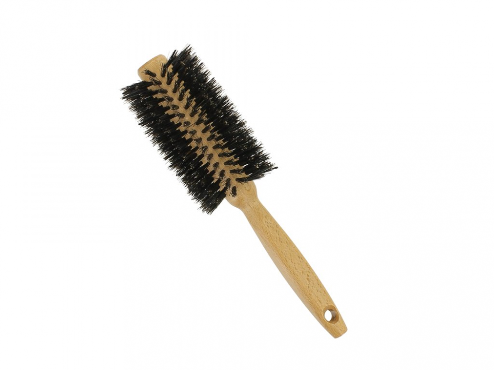 E-shop Förster´s vlasový kartáč z FSC certif. bukového dřeva - s kančími štětinami - kulatý, prům. 5 cm
