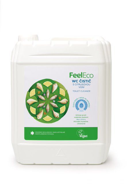 Feel eco Wc čistič s citrusovou vůní 5L