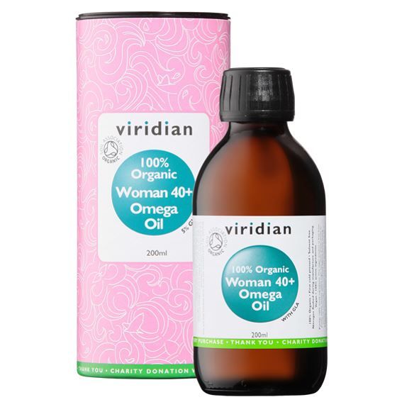 E-shop Viridian Woman 40+ Omega Oil Organic 200ml