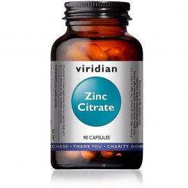 Zinc Citrate (Zinek) 90 kapslí Viridian